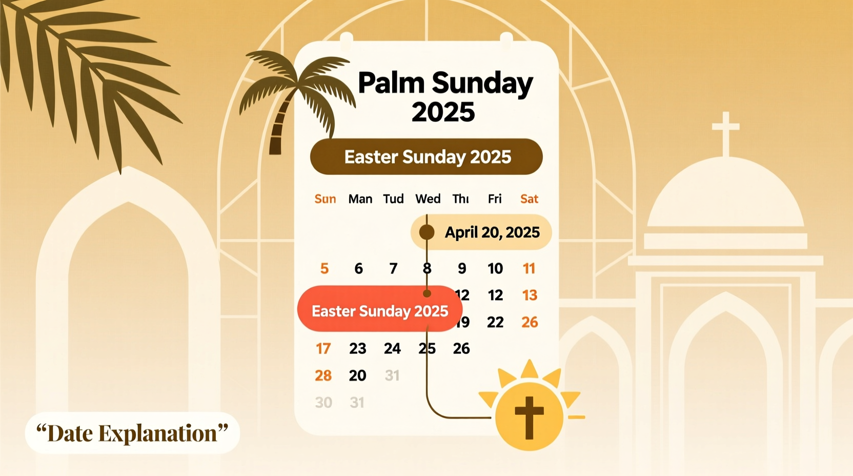Palm Sunday and Easter 2025 Dates Explained