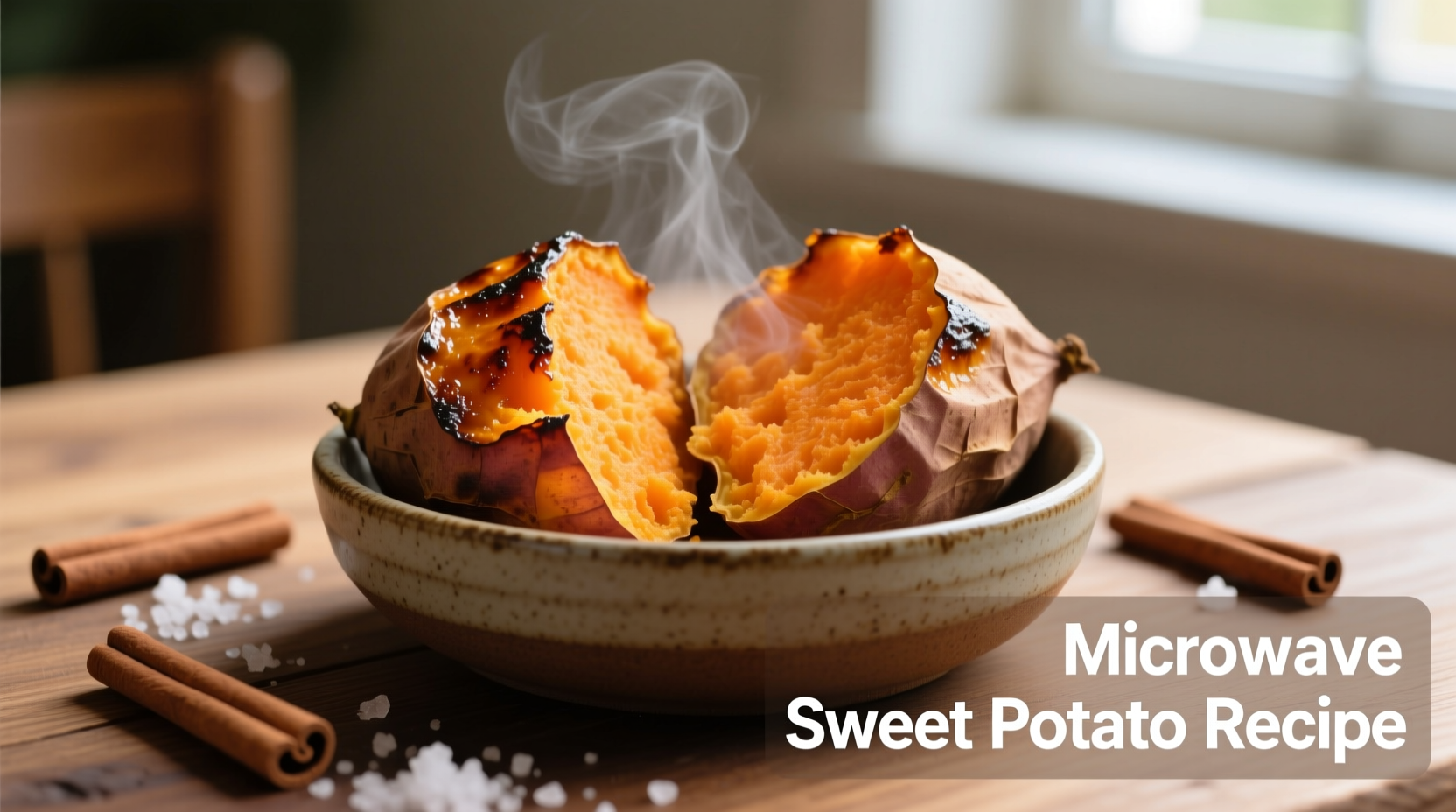 Perfect Microwave Sweet Potato Recipe in 5 Minutes