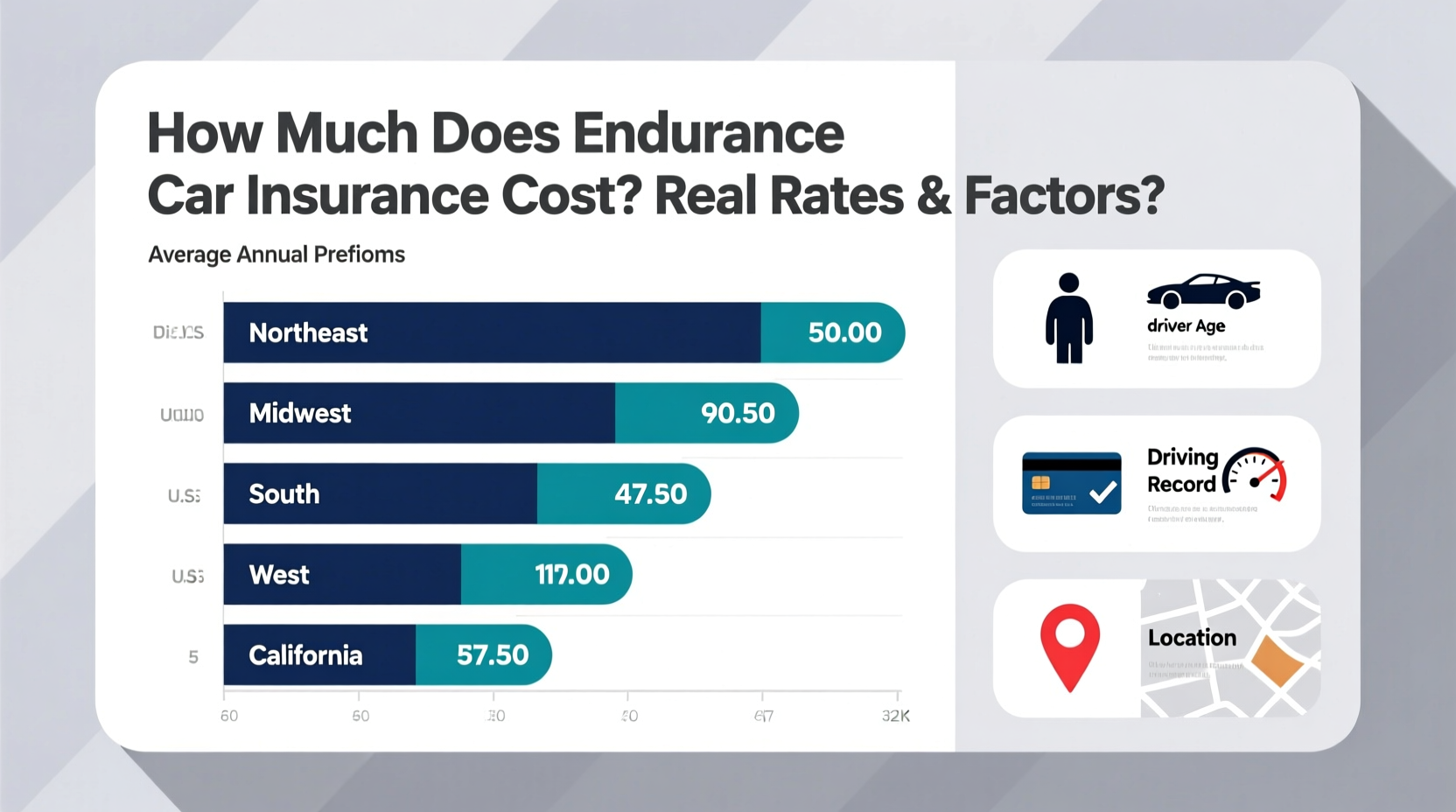 how much does endurance car insurance cost