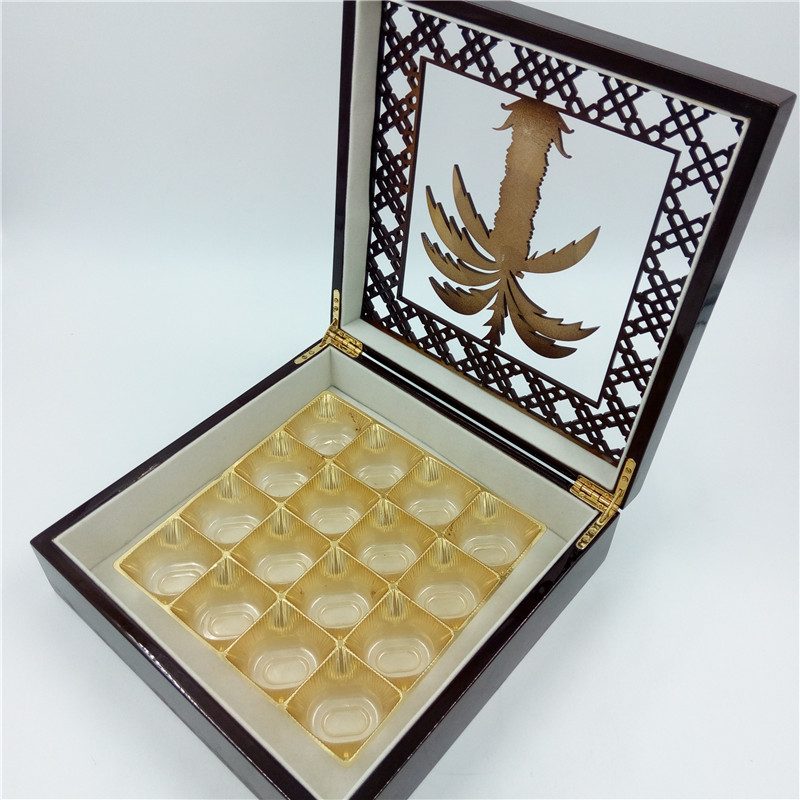 Caixa de embalagem de chocolate de chocolate de coco de coco do Oriente Médio