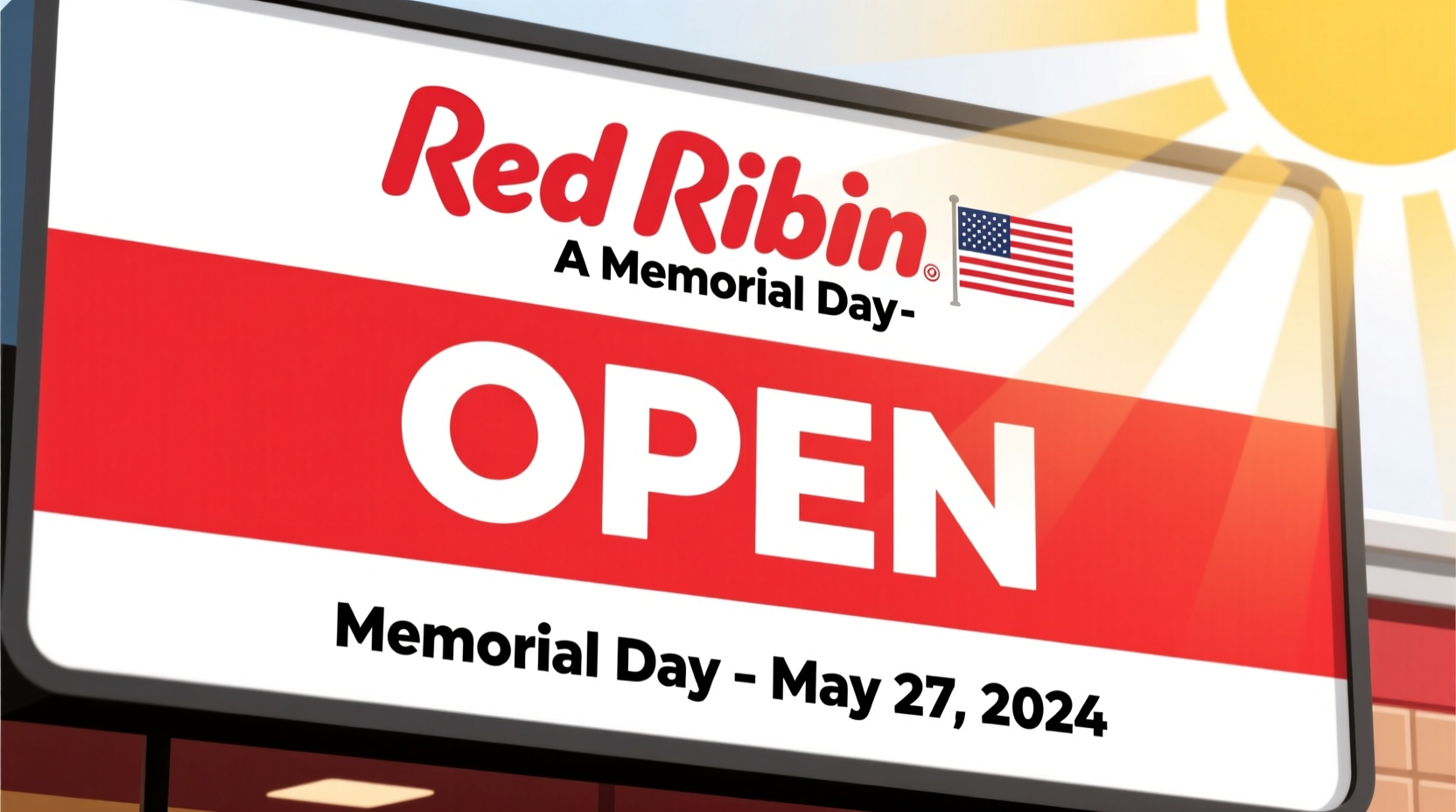 is red robin open on memorial day