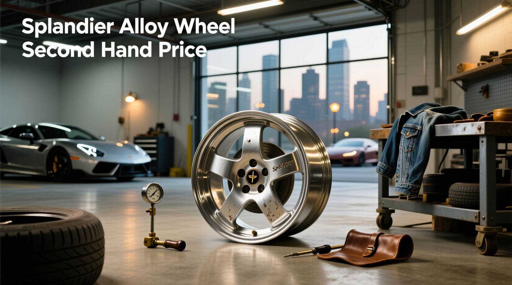 What Is the Second Hand Splendor Alloy Wheel Price?
