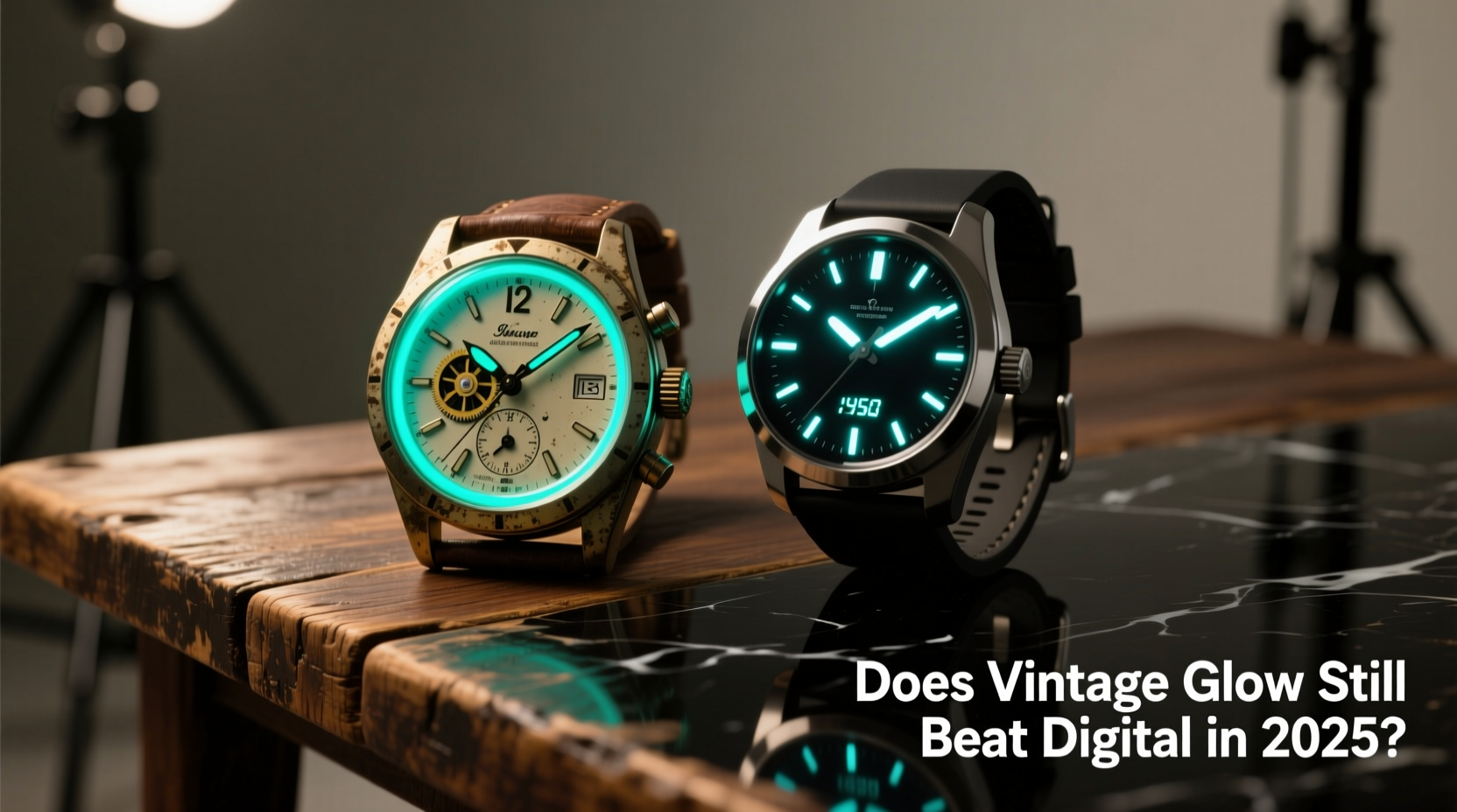 Luminous Dial Vs Led Watch Does The Vintage Glow Still Beat Digital In 2025