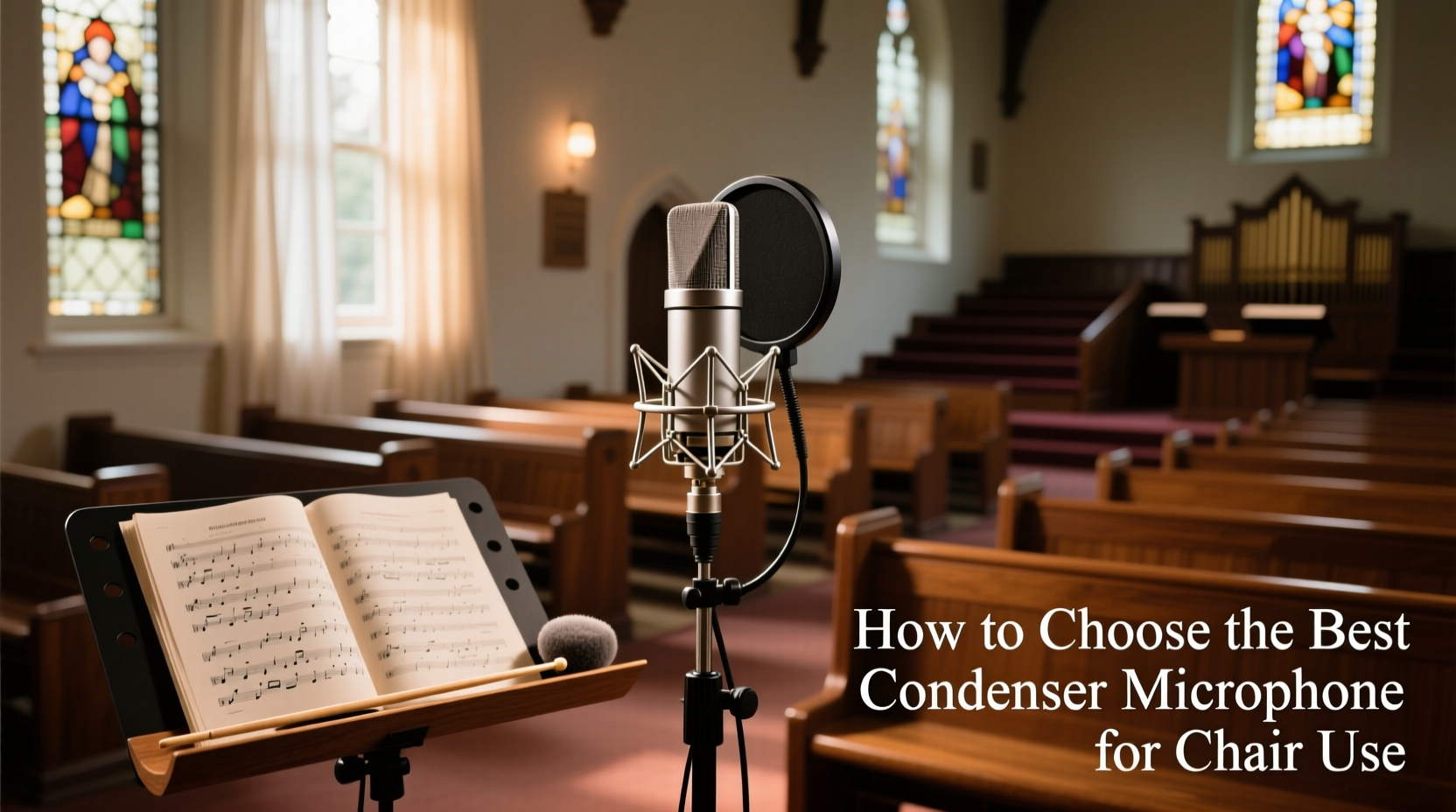 condenser microphone for choir