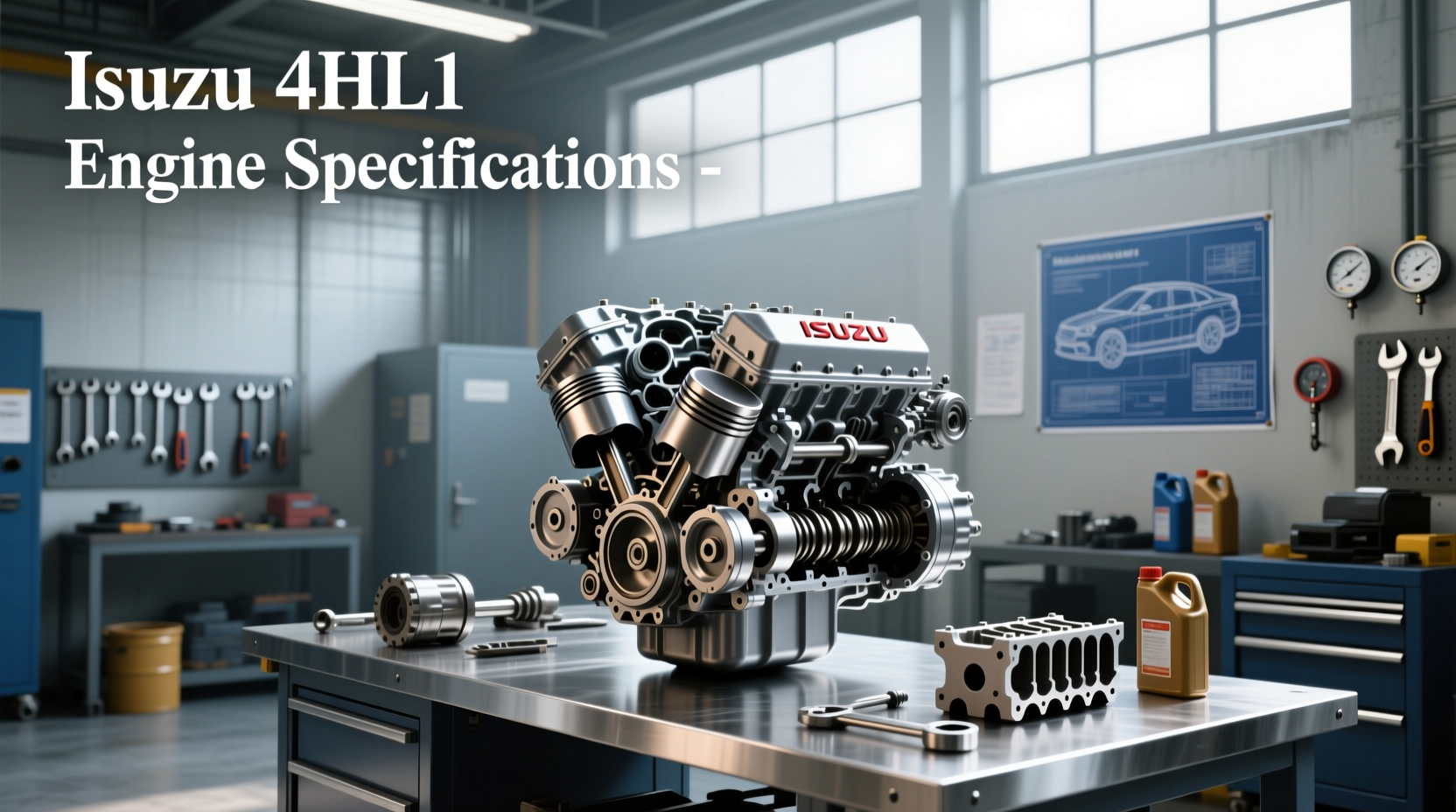 What are the Isuzu 4HL1 engine specs and common issues?