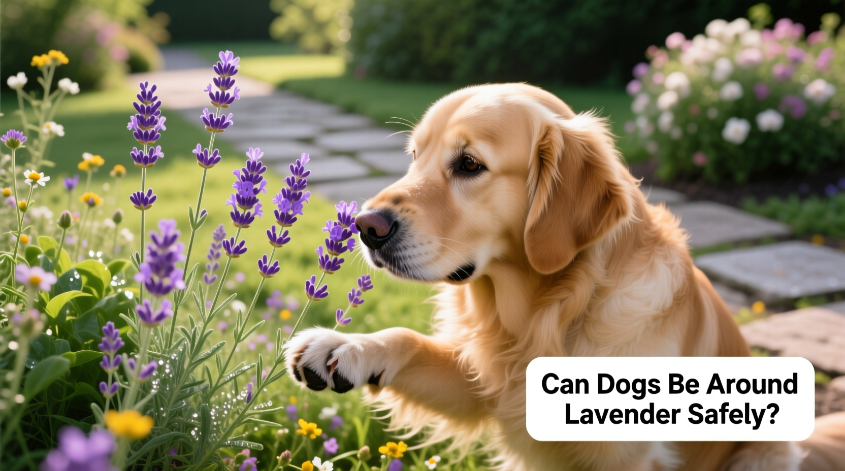 can dogs be around lavender