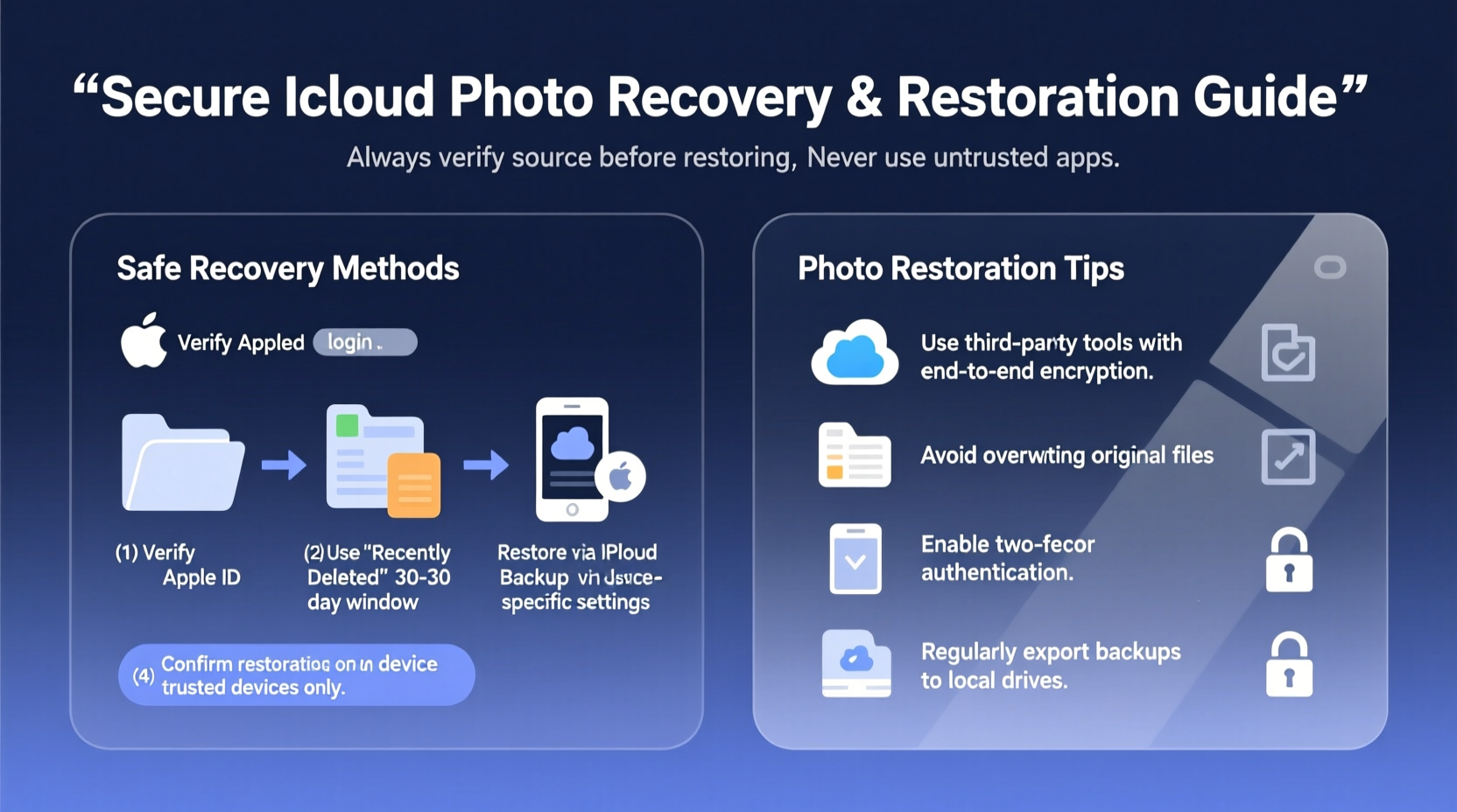 effective methods to recover and restore your photos from icloud safely