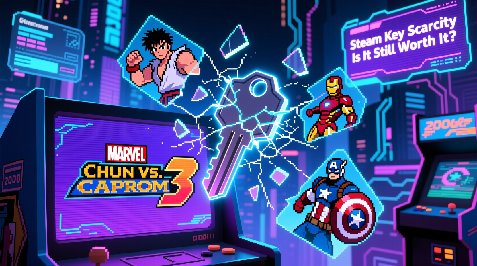 why is finding a marvel vs capcom 3 steam key so difficult is it even worth it in 2024
