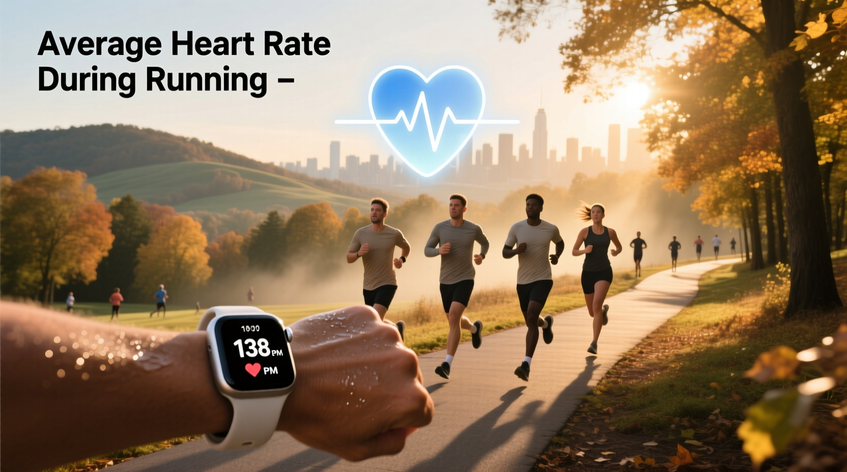 average heart rate during running
