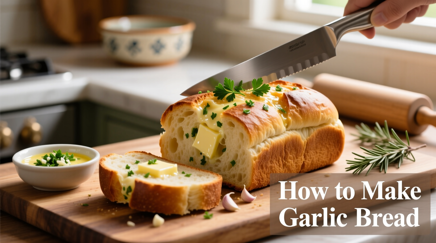 Perfect Garlic Bread Recipe: 20-Minute Homemade Version