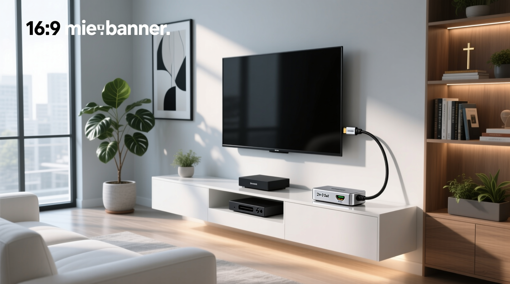 2 in 1 out hdmi splitter explained what it is when to use it