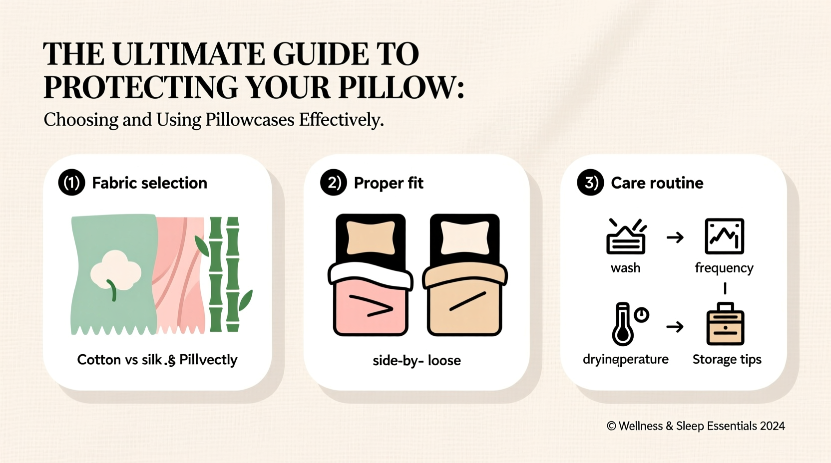 the ultimate guide to protecting your pillow choosing and using pillowcases effectively