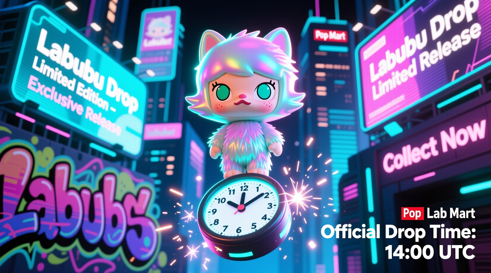 what time does popmart drop labubu