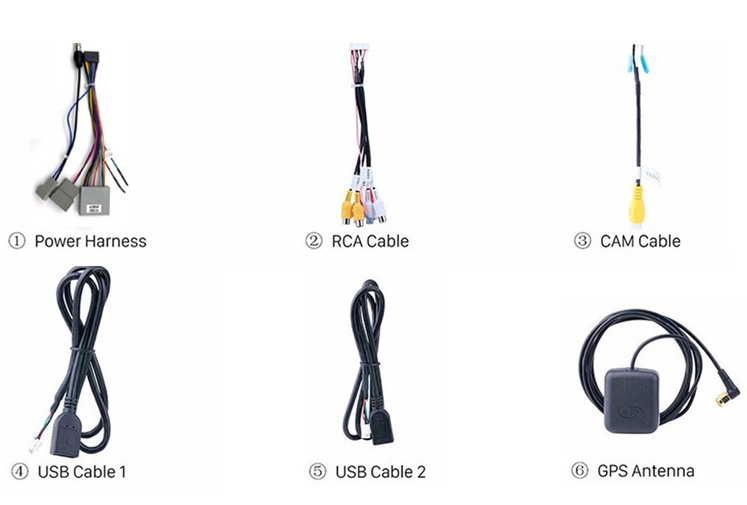 Android Car Video 2+32G 10 Inch Multimedia Bluetooth Car Radio Touch Screen Navigation For Honda Accord 7 Generation 2003-2007