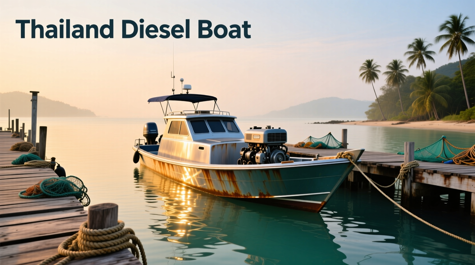 What engines do Thai long boats use? Diesel vs outboard explained