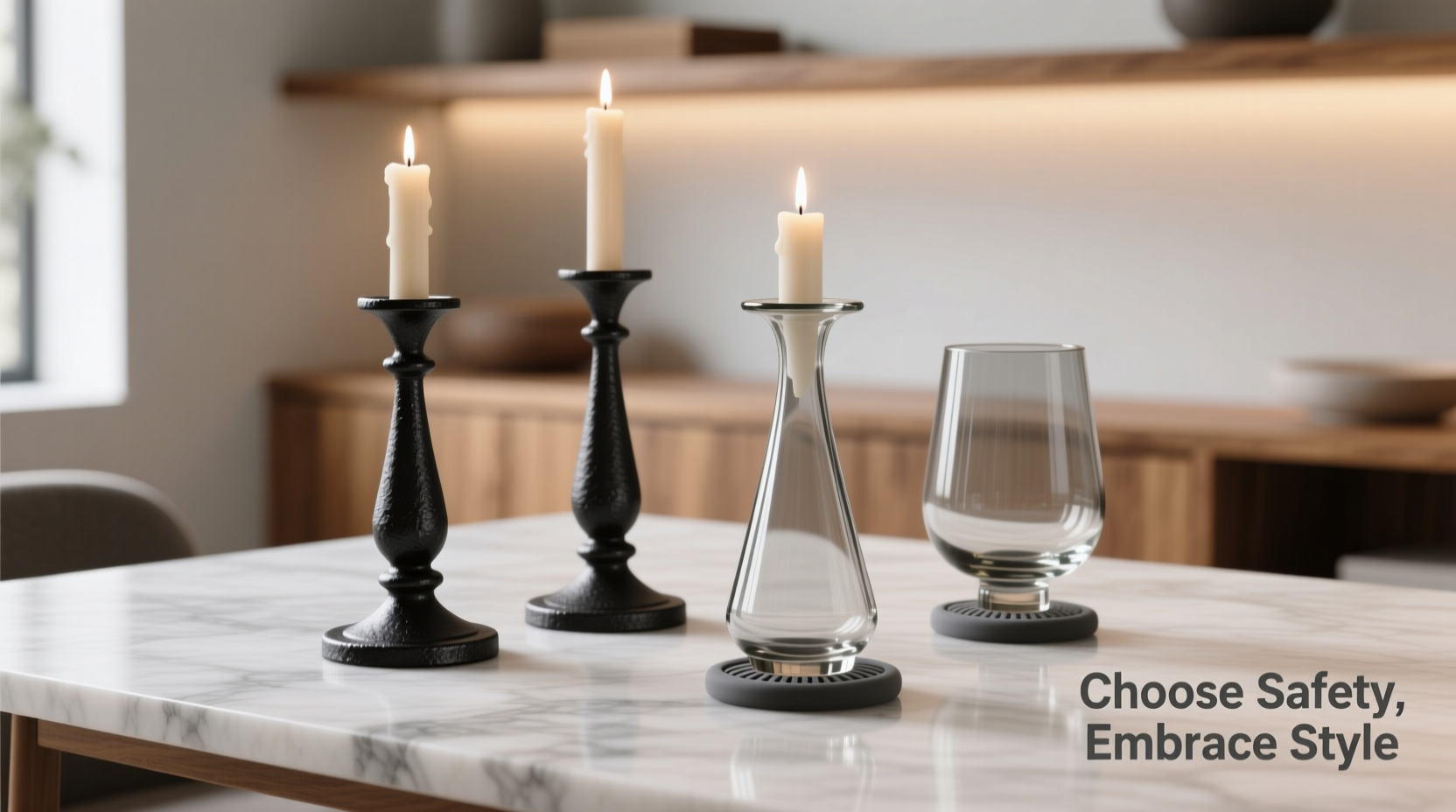 how to choose durable and stable candlestick holders for safety and style