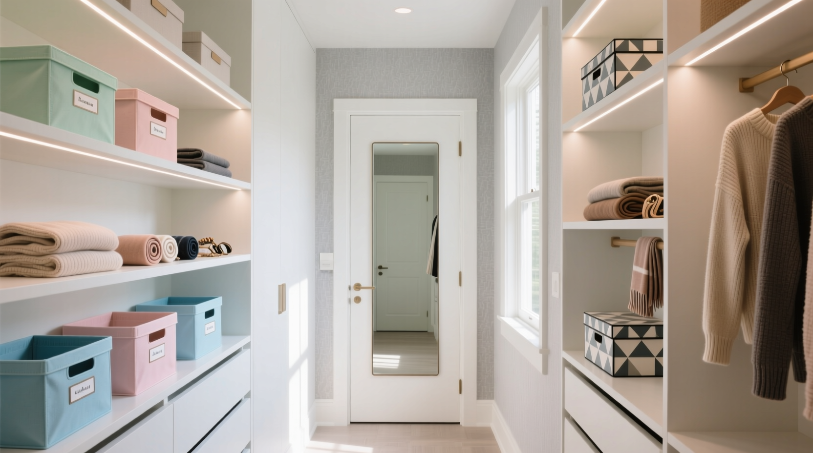 hall closet organization ideas