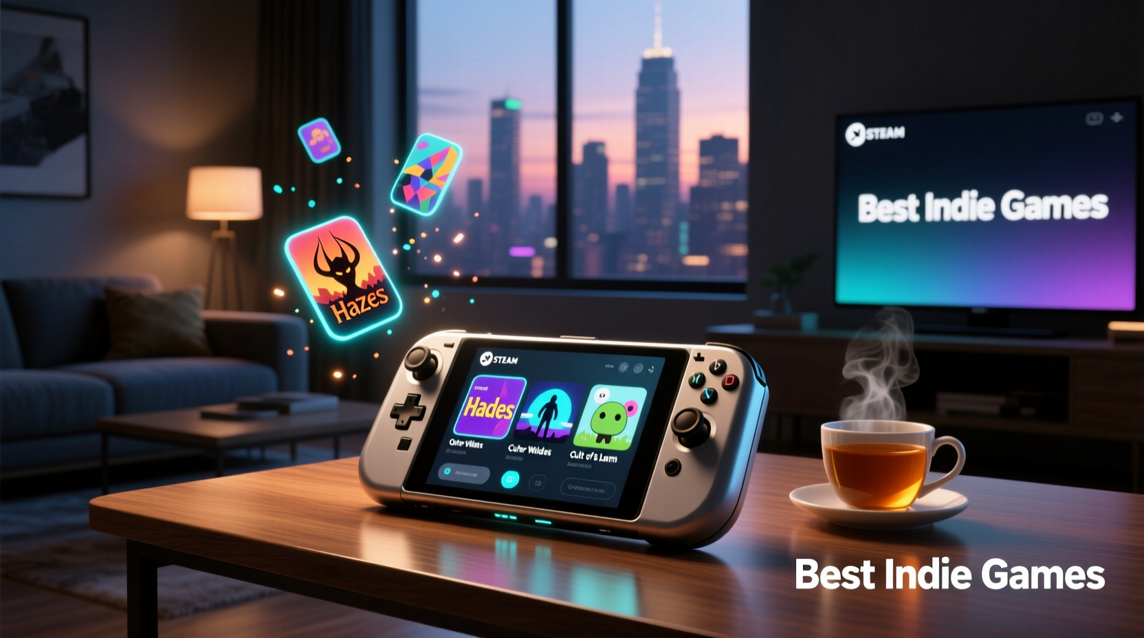 discover the best indie games on steam through versatile handheld consoles