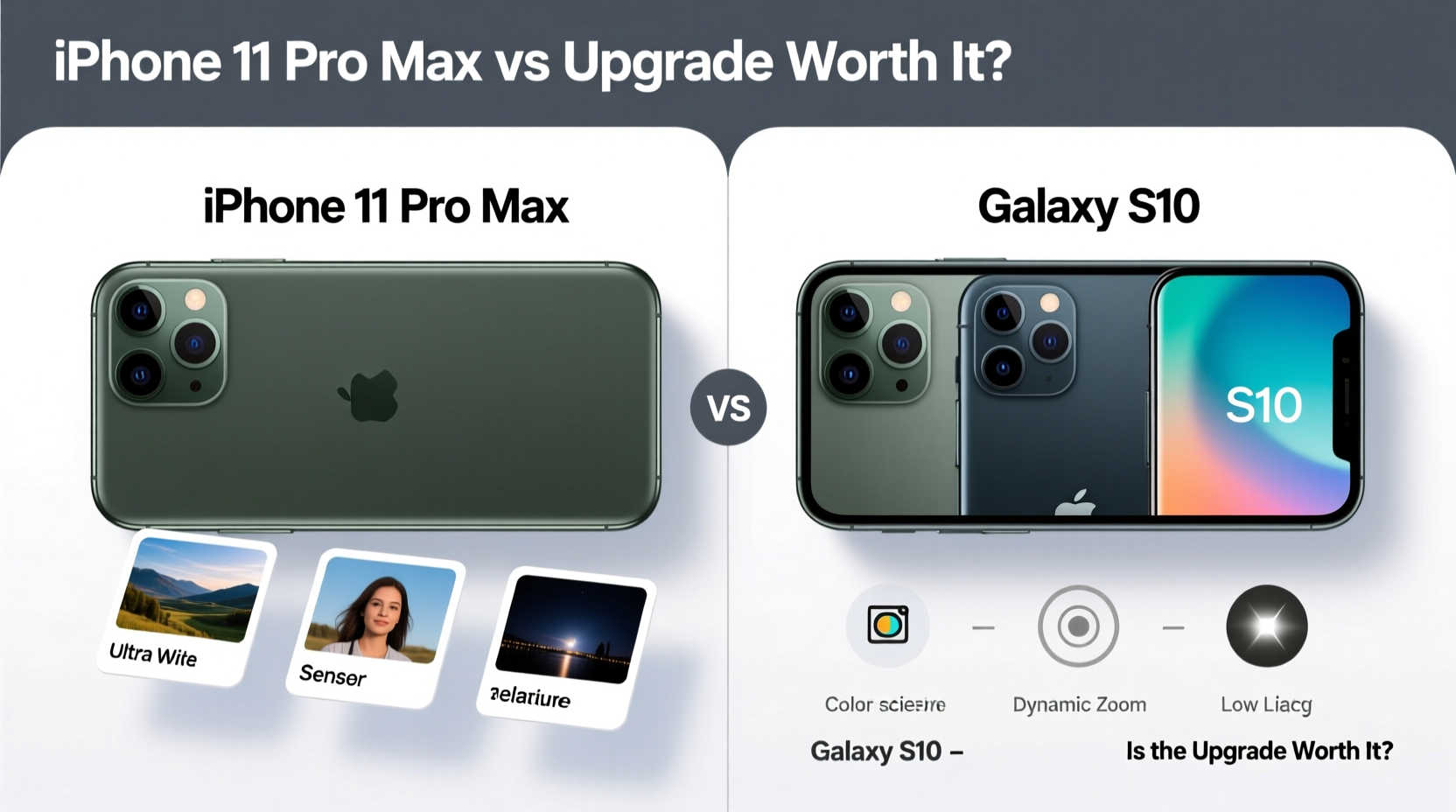iphone 11 pro max vs galaxy s10 camera is the upgrade worth it
