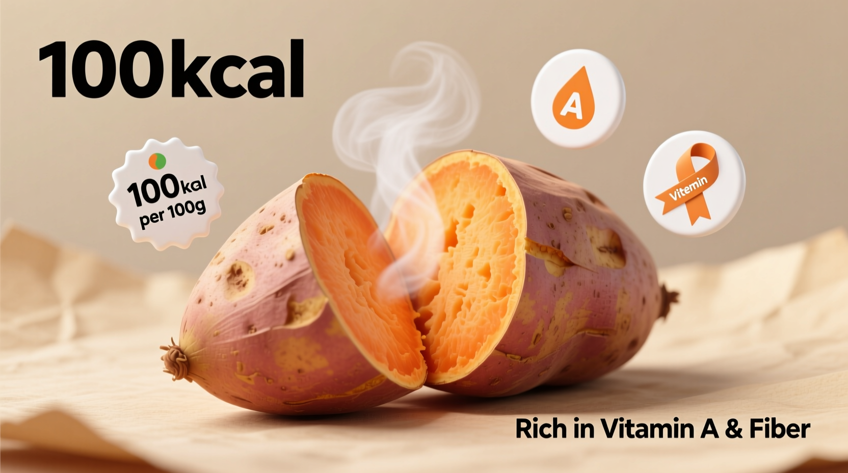 Sweet Potato Calories: Exact Count by Size & Cooking Method