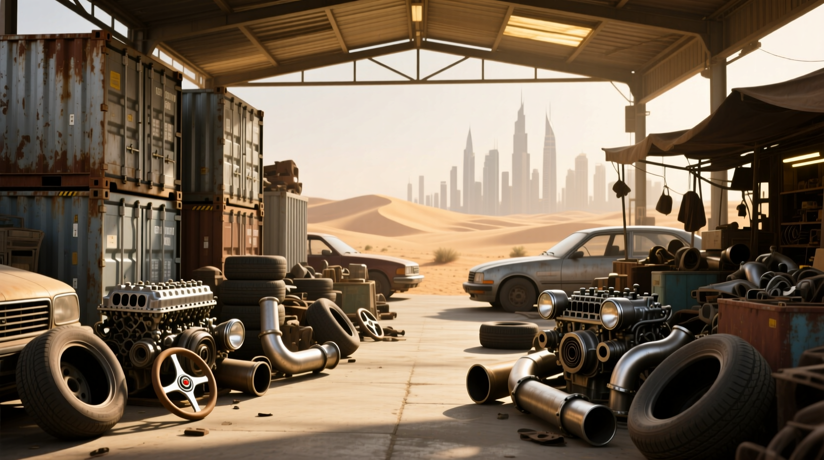 How to Find Reliable Used Car Parts in Dubai Safely