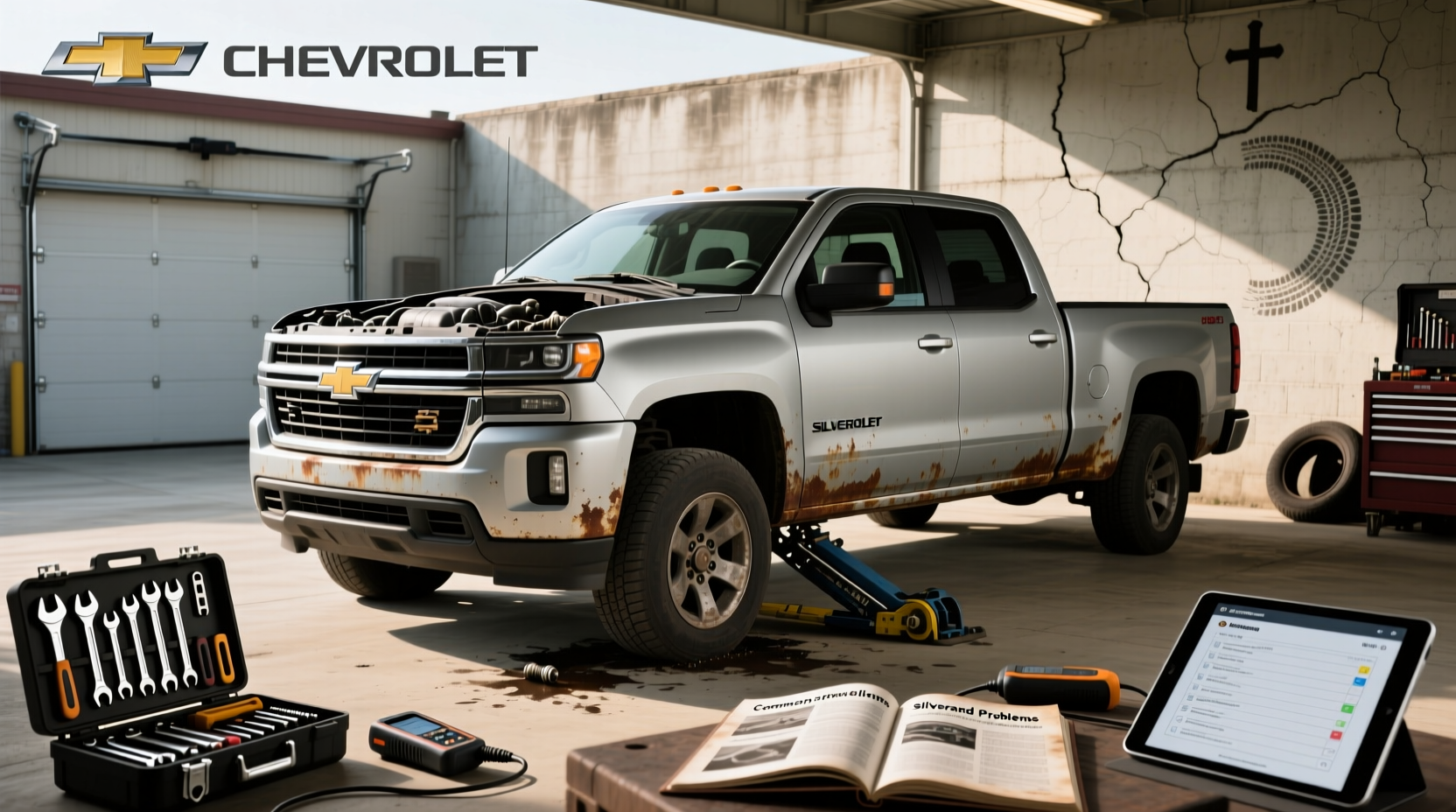 1990 Chevrolet Silverado 1500 pickup truck parked outdoors