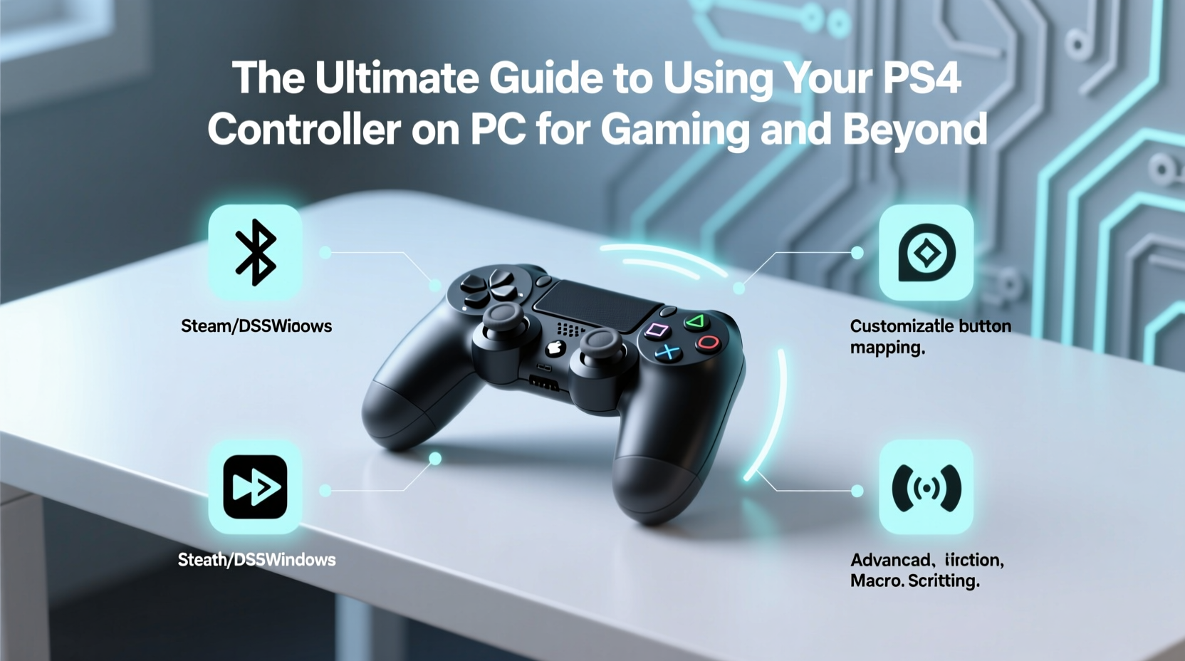 the ultimate guide to using your ps4 controller on pc for gaming and beyond