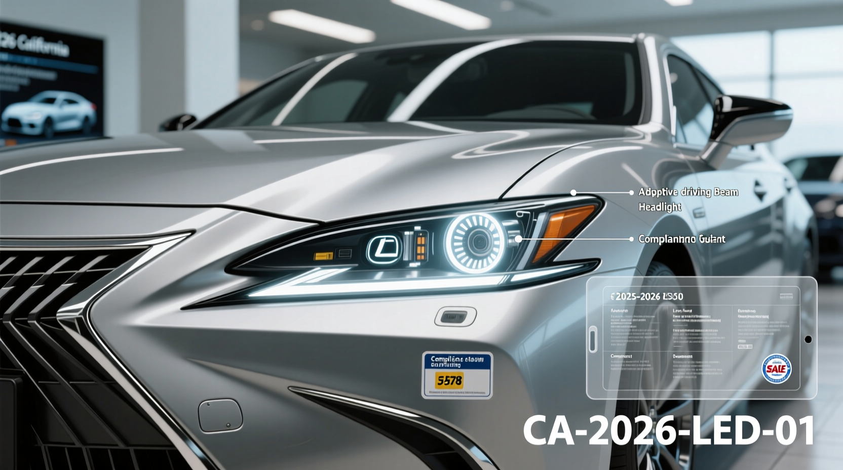 IS250 LED Headlights in California: 2026 Compliance Guide