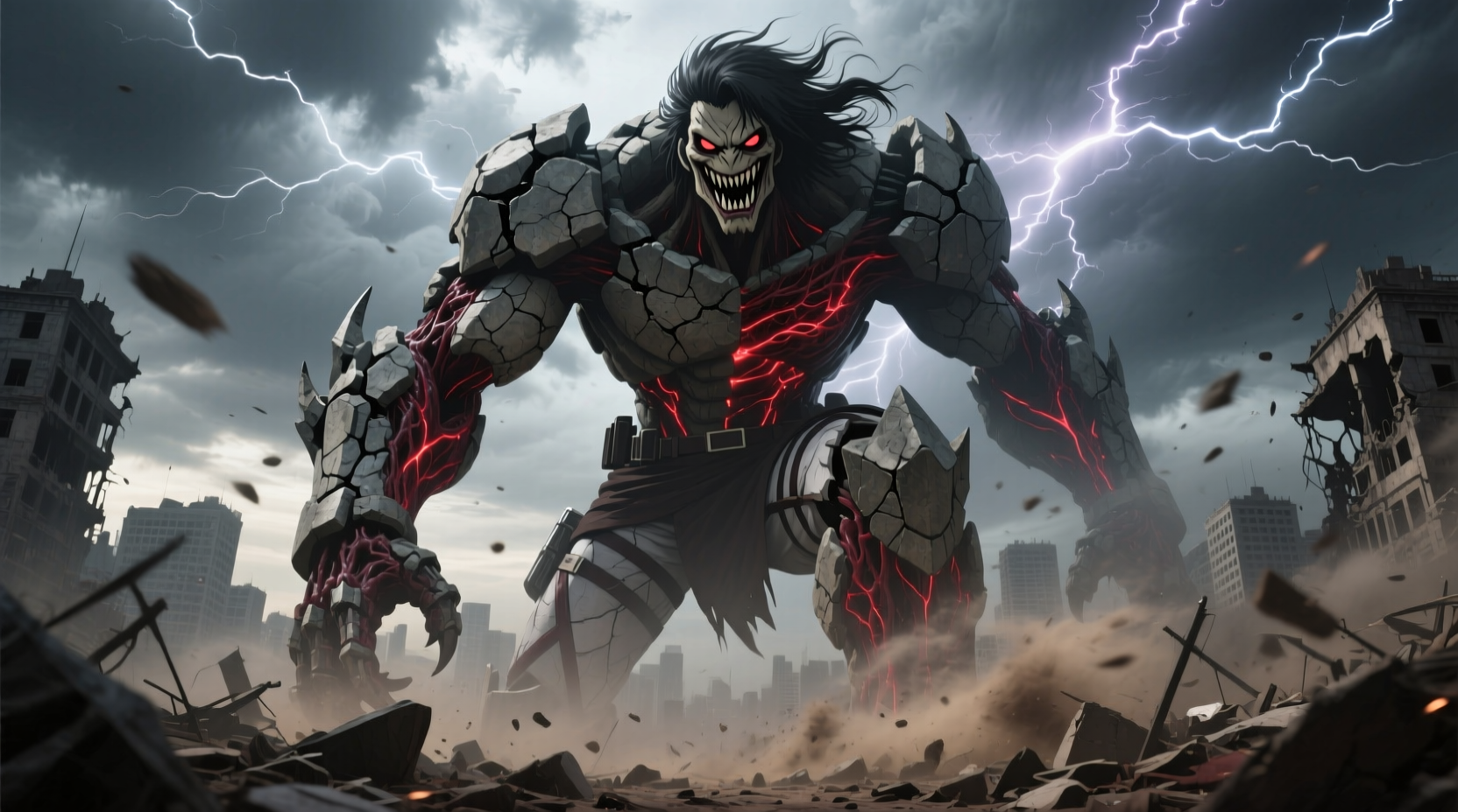 erens founding titan size why is it so massive