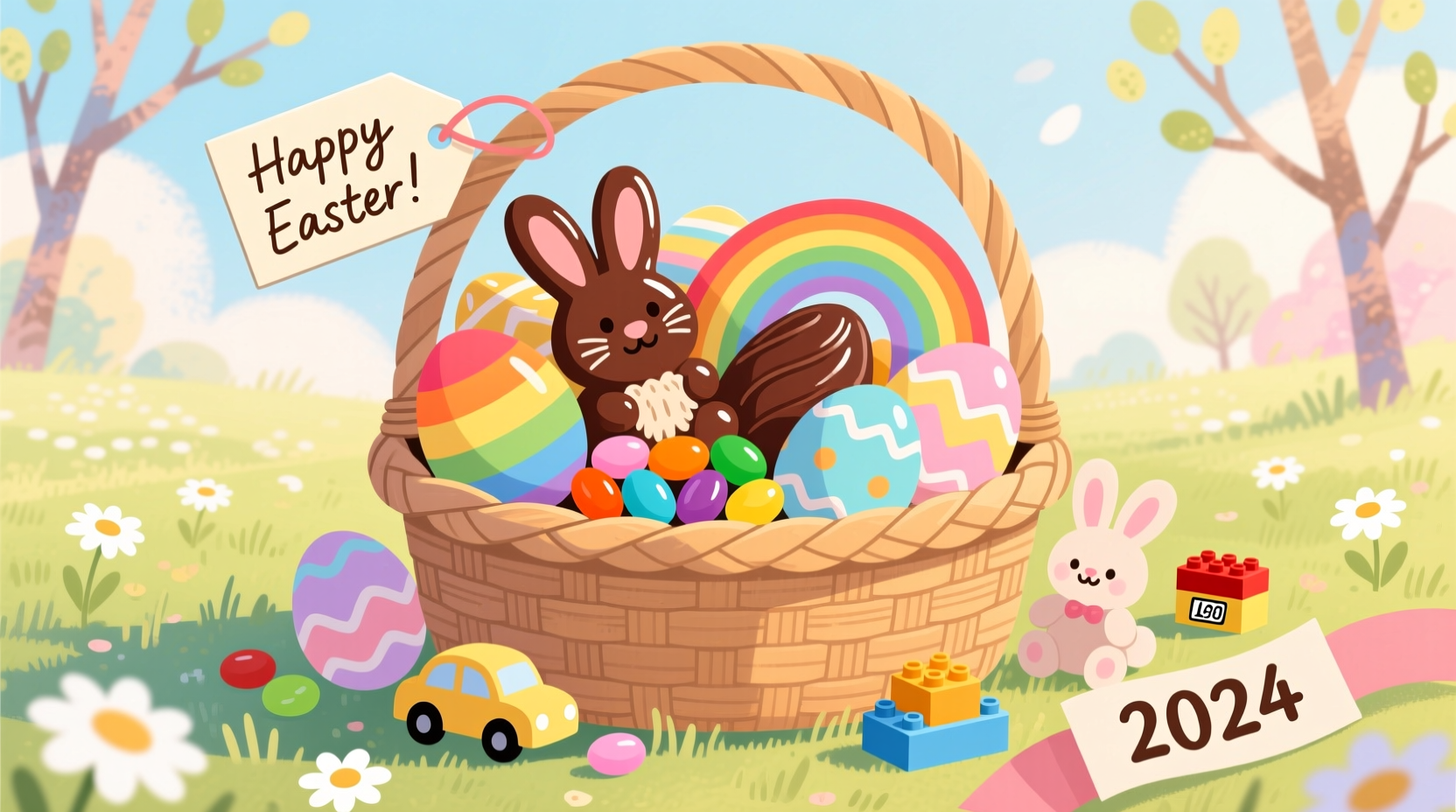 what goes in easter basket