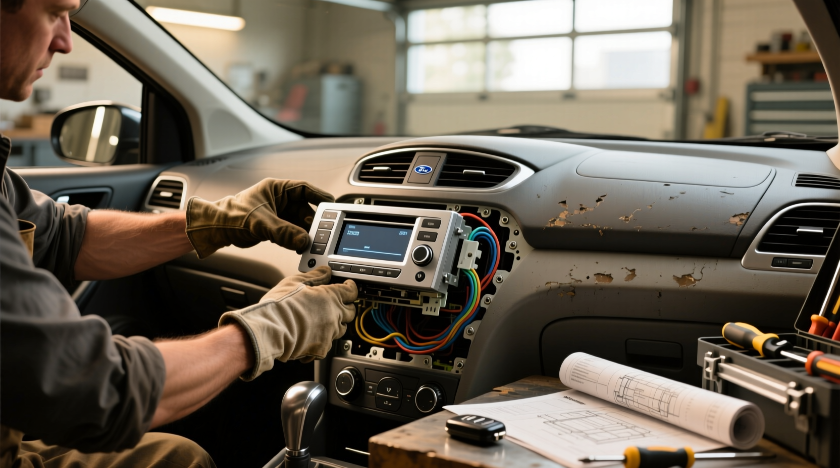 2013 ford fiesta radio replacement guide