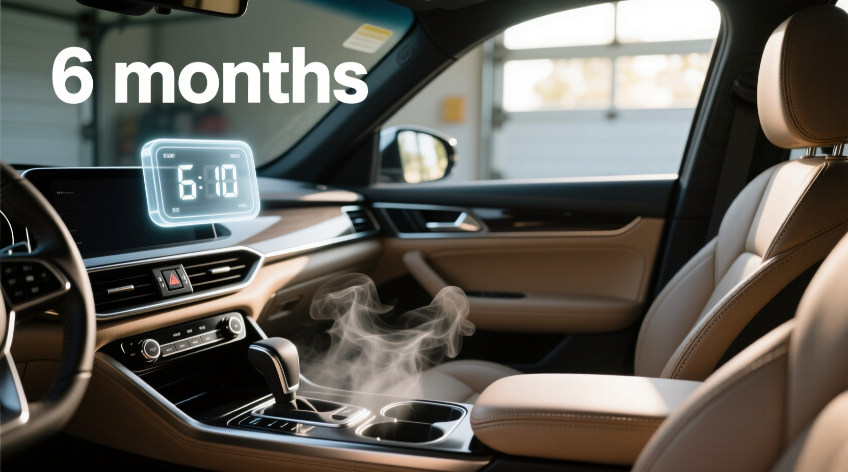 how long does the new car smell last