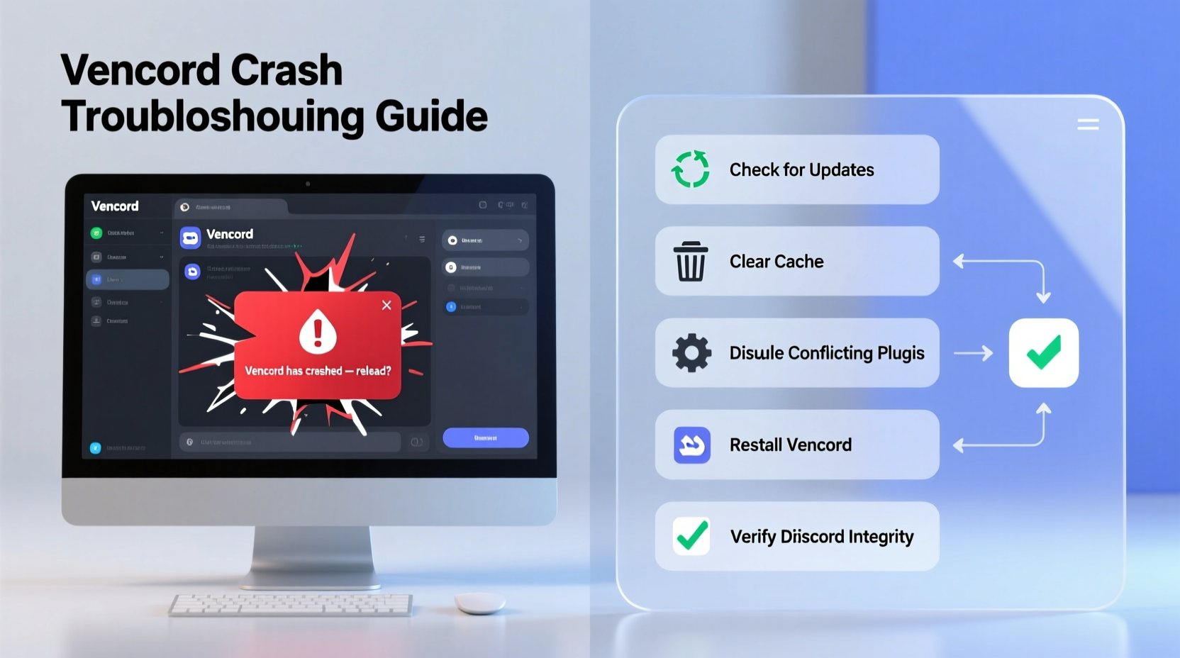 why is vencord crashing troubleshooting solutions