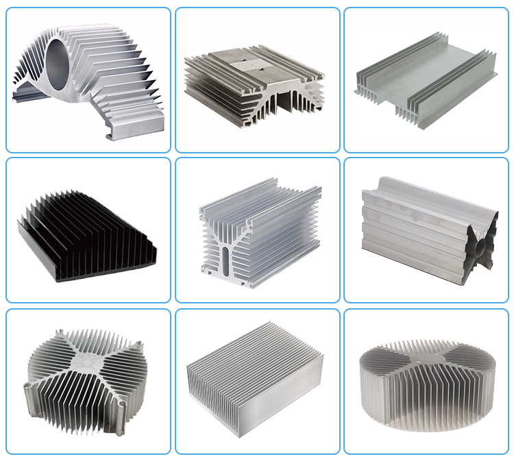 China Supplier Cylinder Aluminum Extrusion Profile