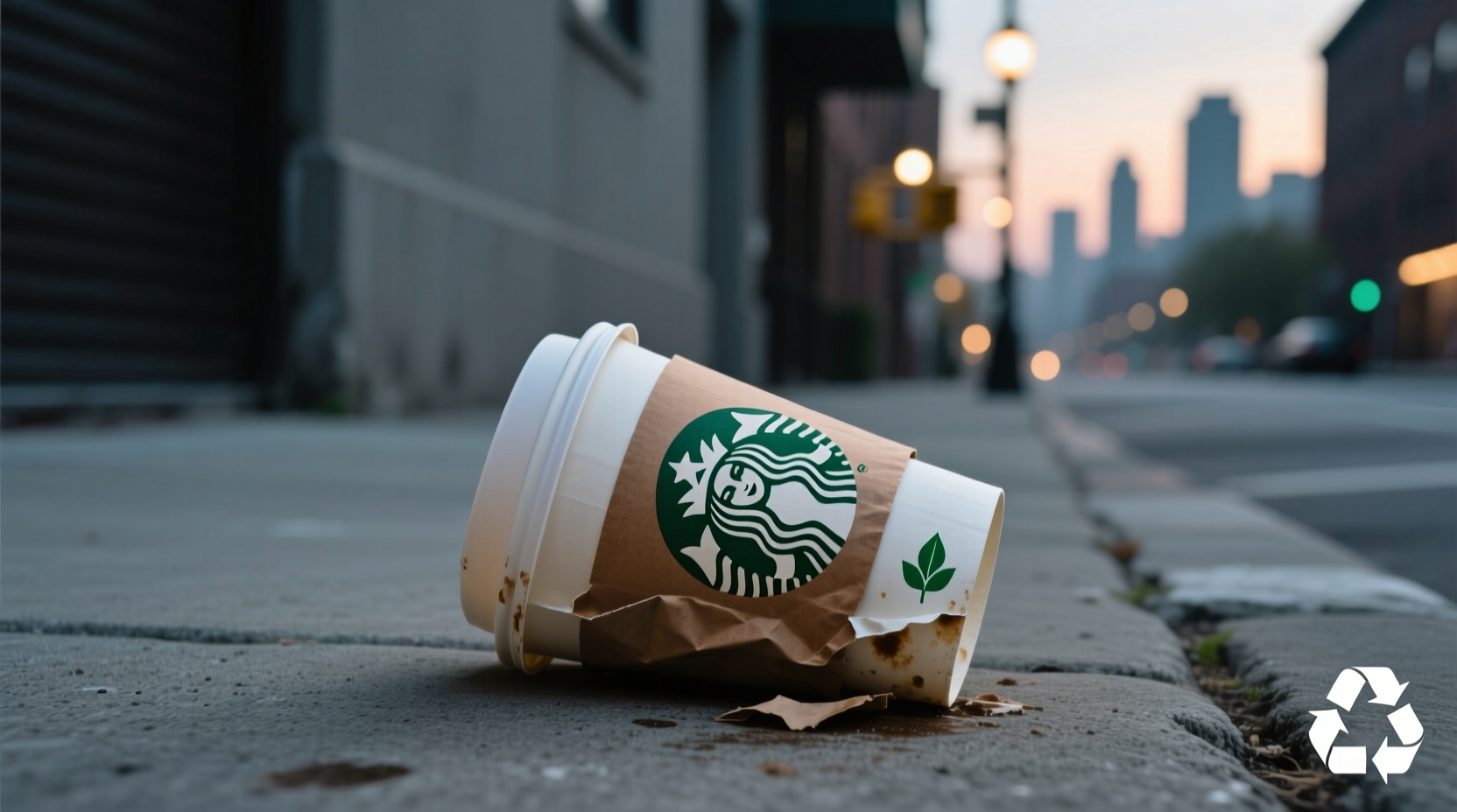 your starbucks cup may not be getting recycled