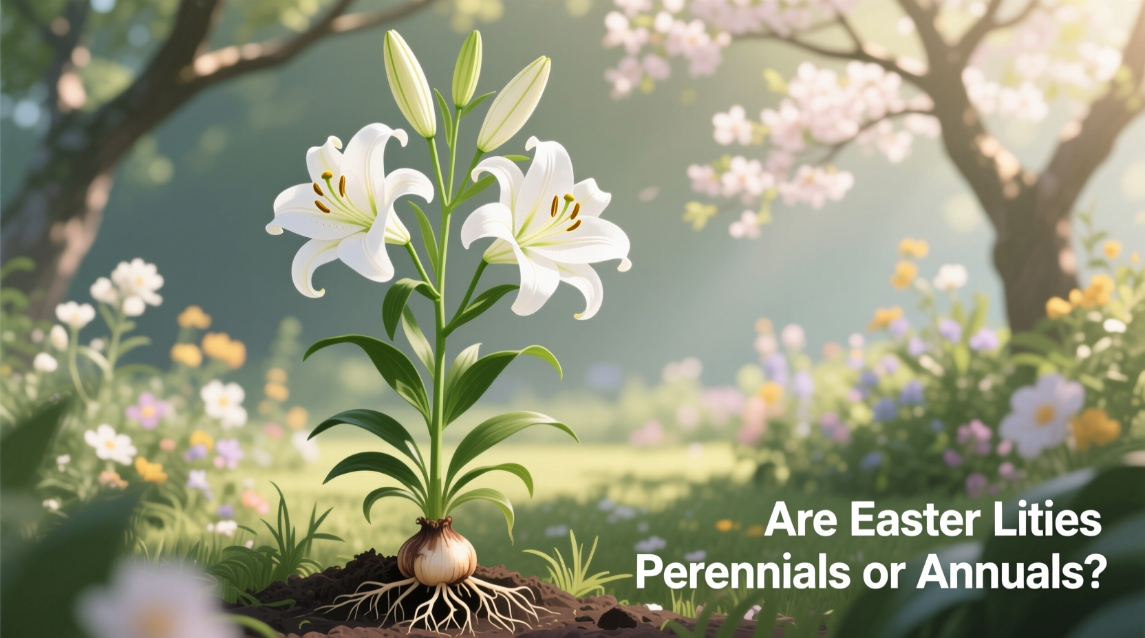 are easter lilies annuals or perennials