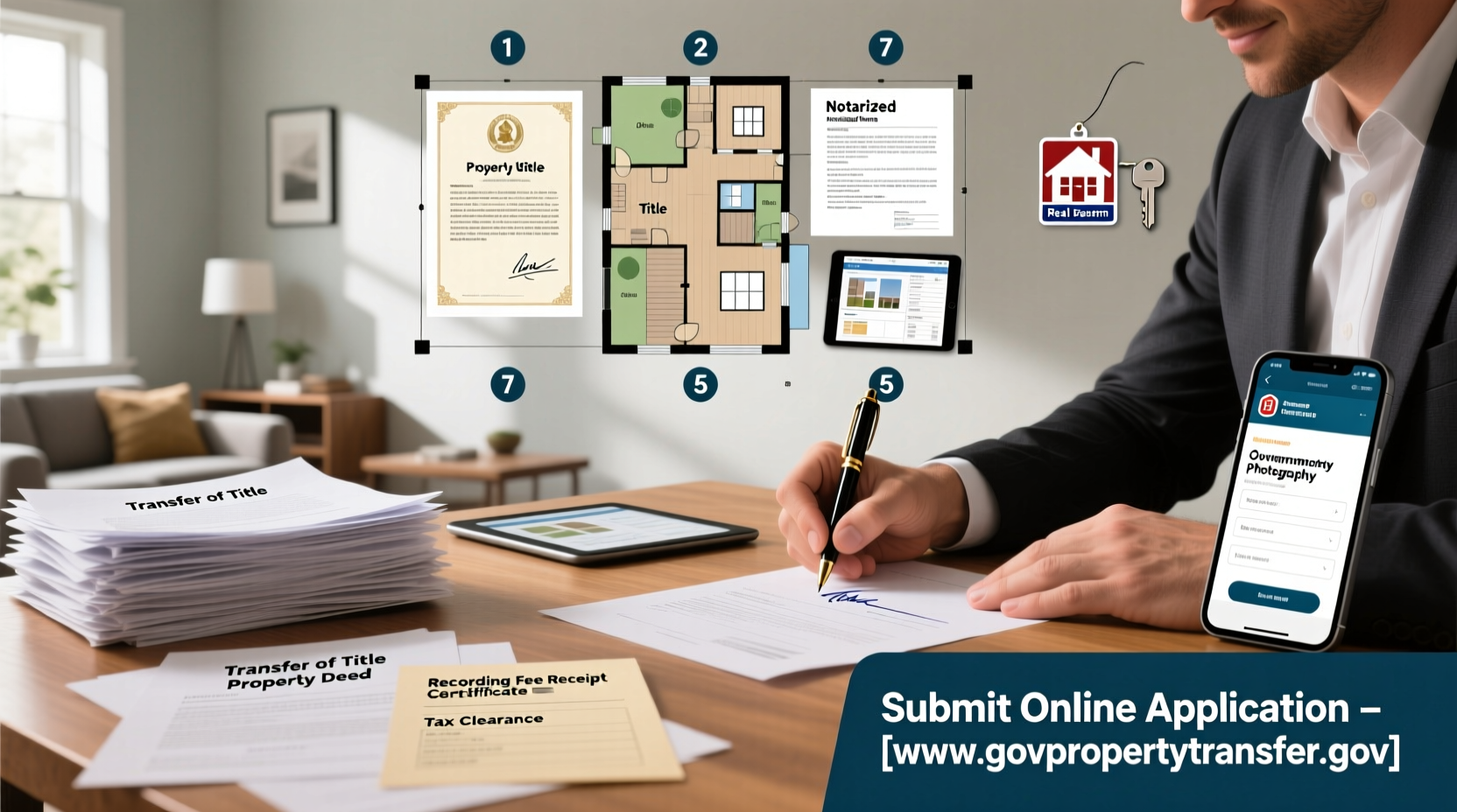 step by step guide how to legally transfer a house into your name