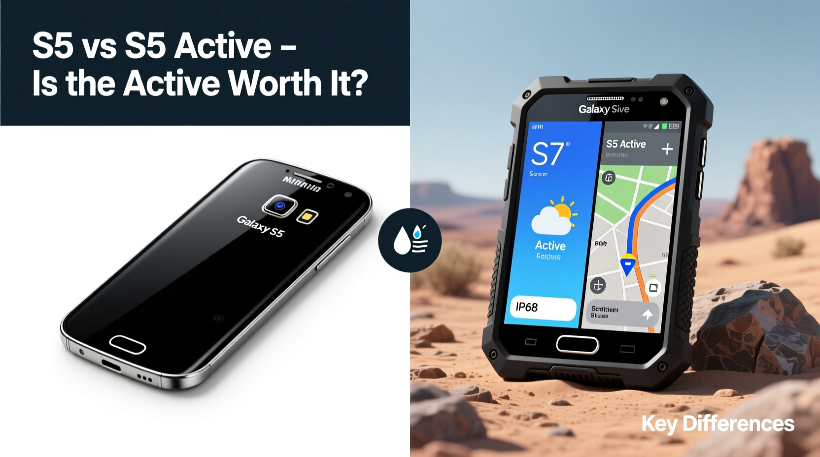 galaxy s5 vs s5 active is the active version really worth it