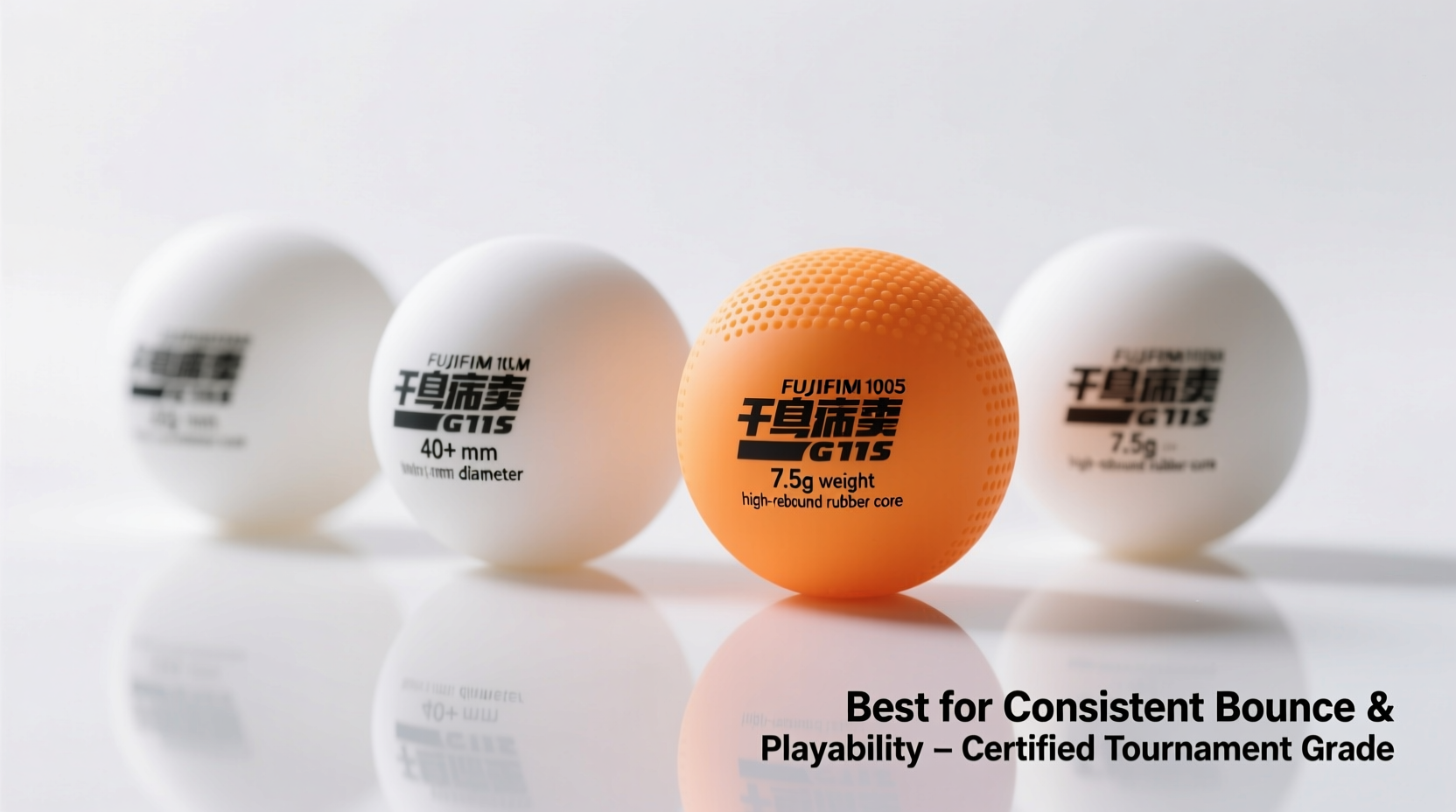 choosing the best ping pong ball for consistent bounce and playability