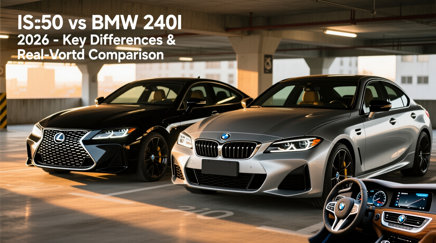 IS350 vs BMW 340i 2026: Key Differences & Real-World Comparison