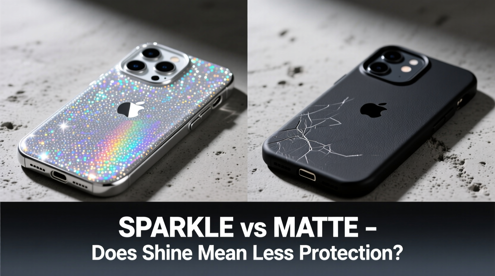 sparkle vs matte phone cases does a shiny case really protect your phone less 2