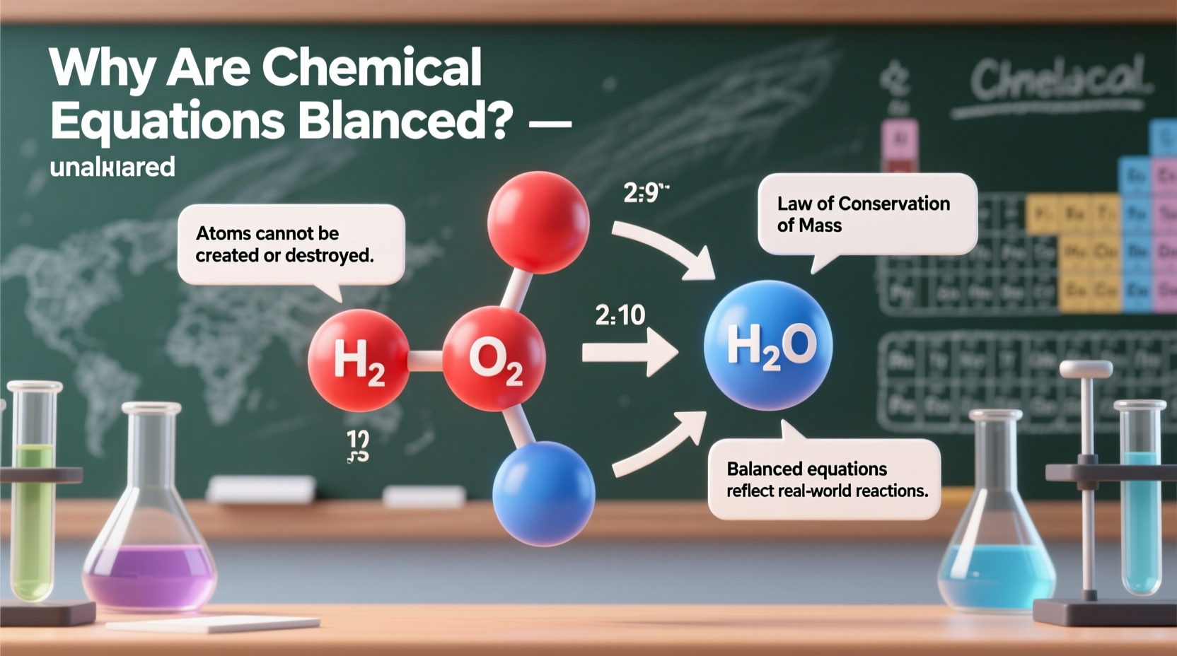 why are chemical equations balanced understanding the basics