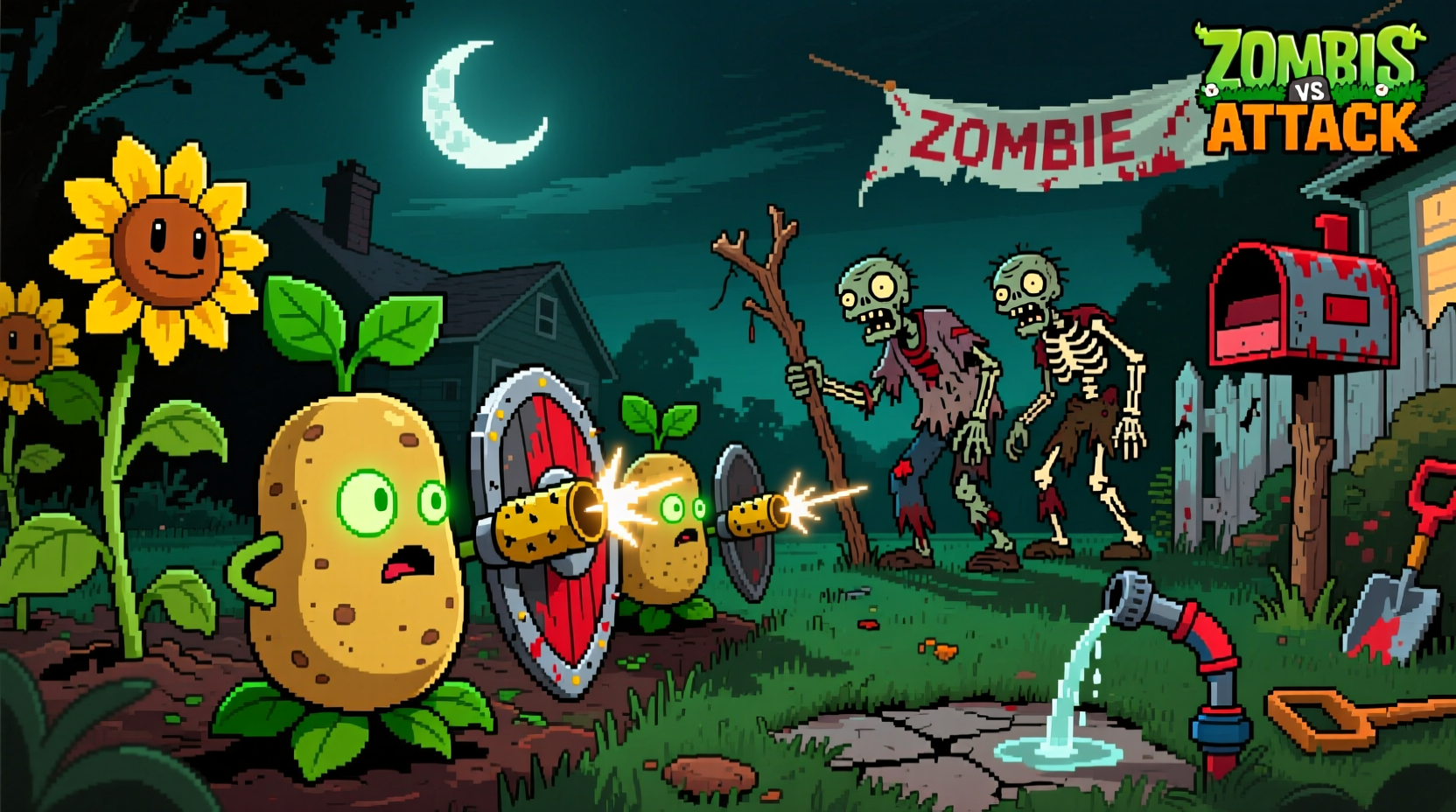 Potato Plants vs Zombies: Game vs Reality Explained