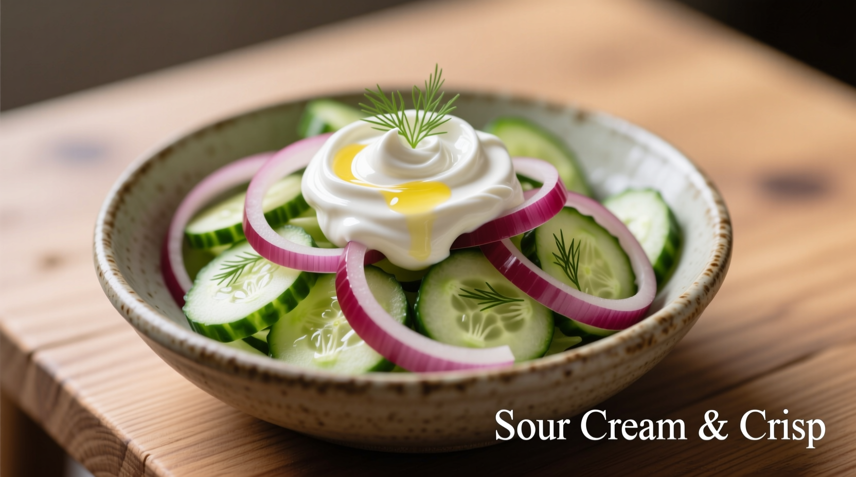 Onion Cucumber Salad with Sour Cream Recipe Guide