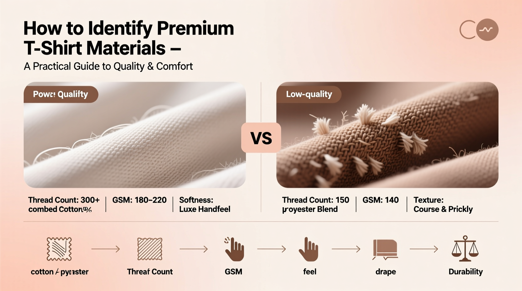 how to identify premium t shirt materials a practical guide to quality and comfort
