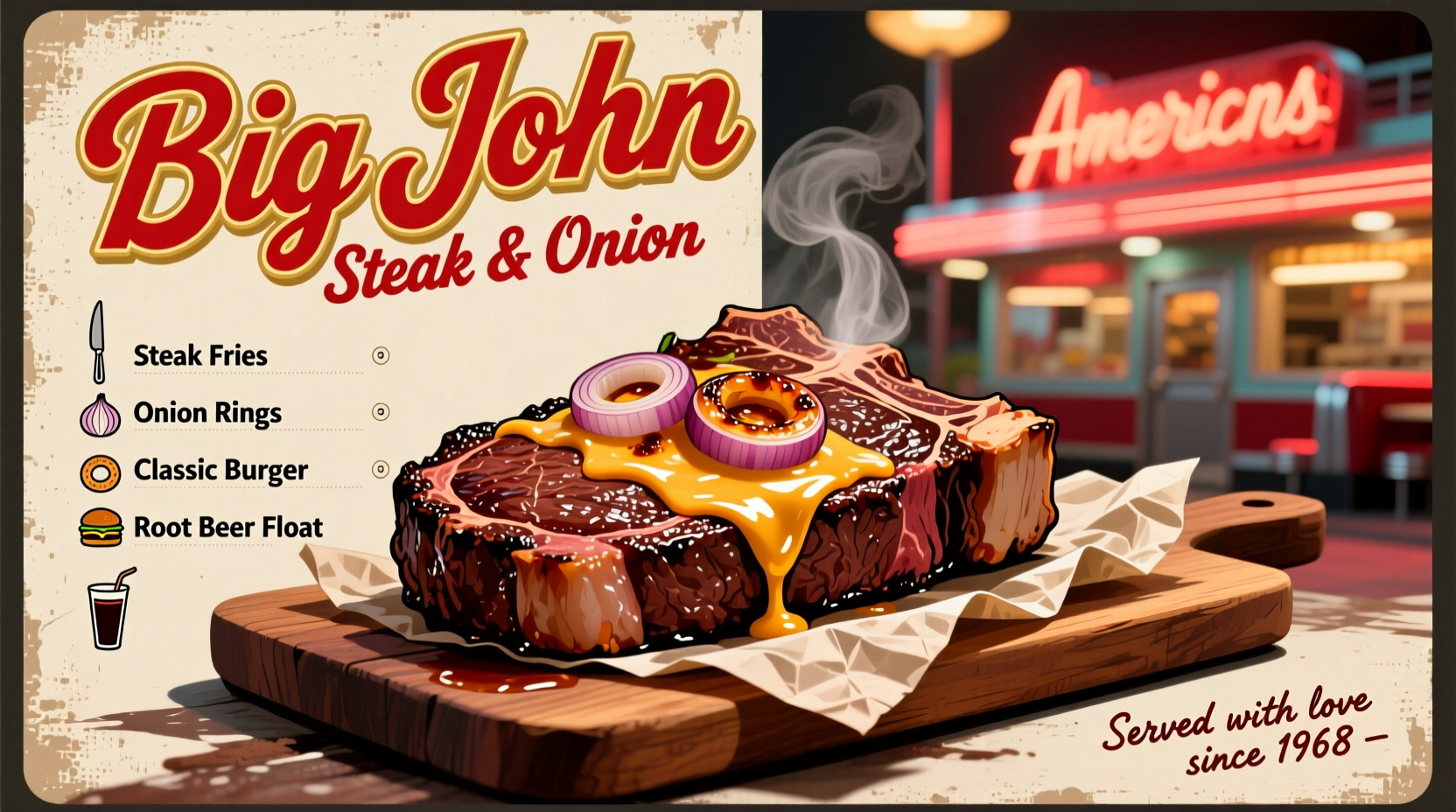 Big John Steak and Onion Menu: Complete Guide to Steaks & Sides