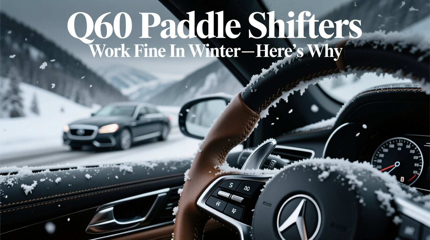 q60 paddle shifters winter use