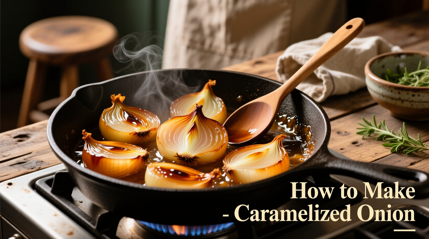 how to make caramelized onion