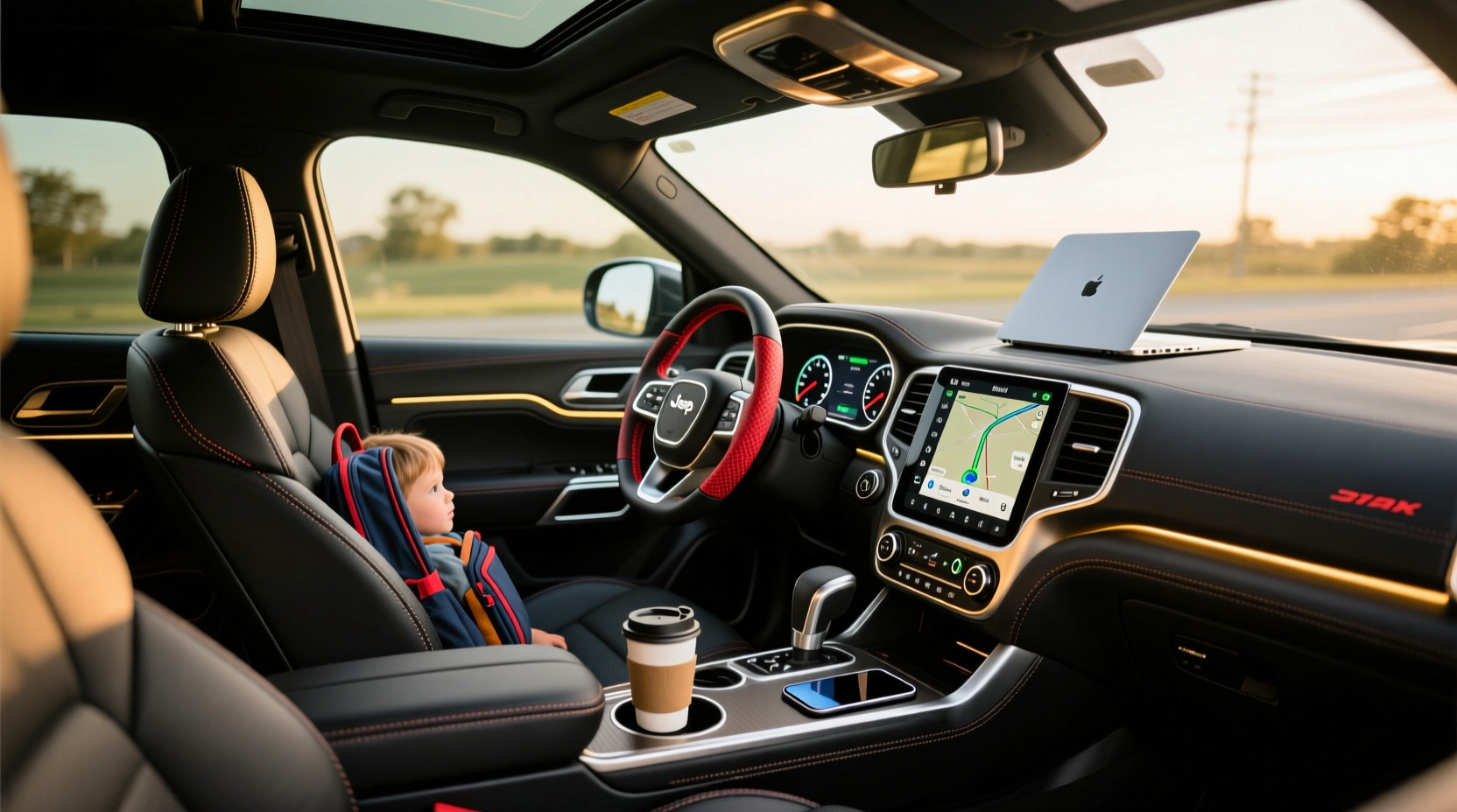 2026 trackhawk interior daily commute
