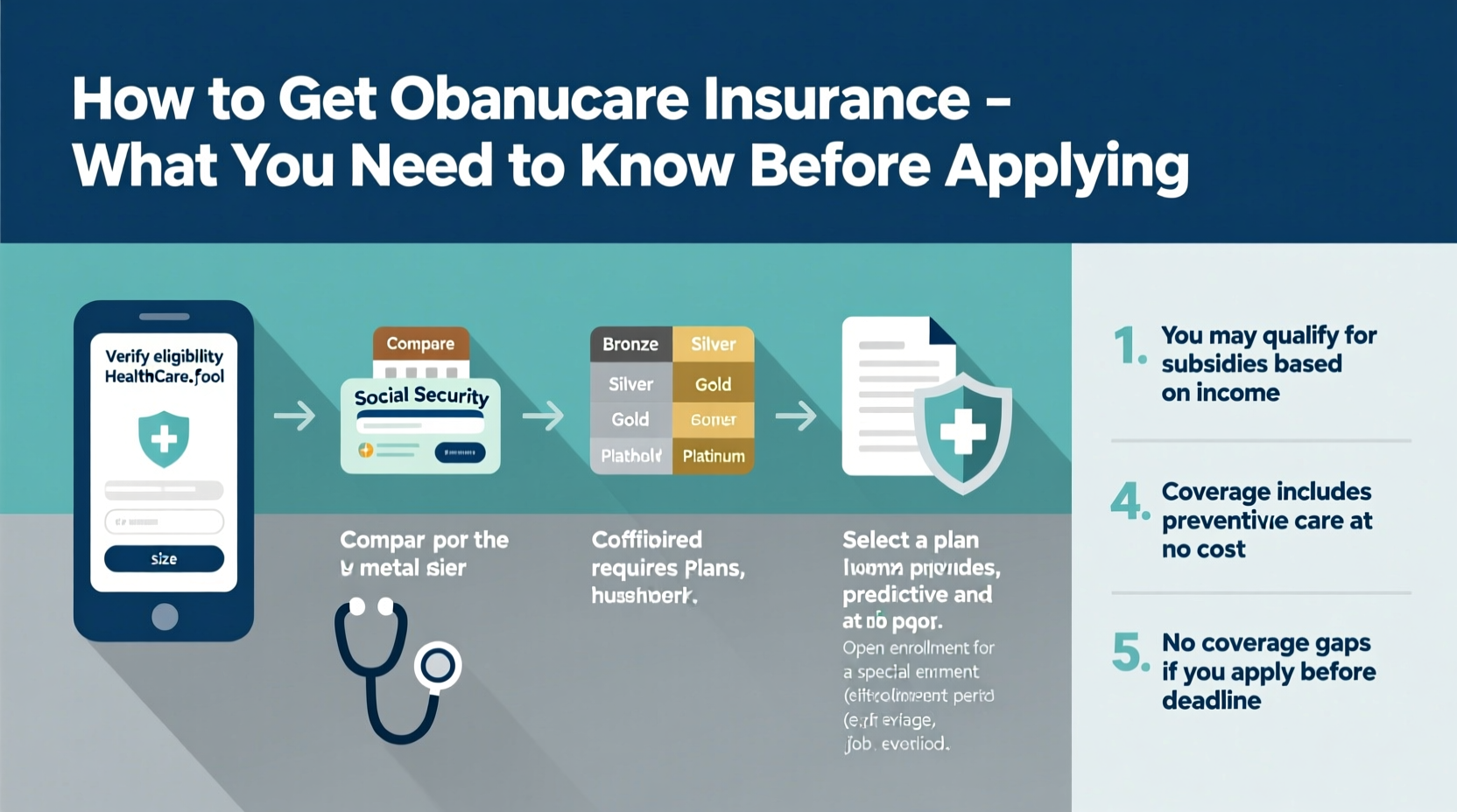 step by step guide to getting obamacare insurance what you need to know before you apply